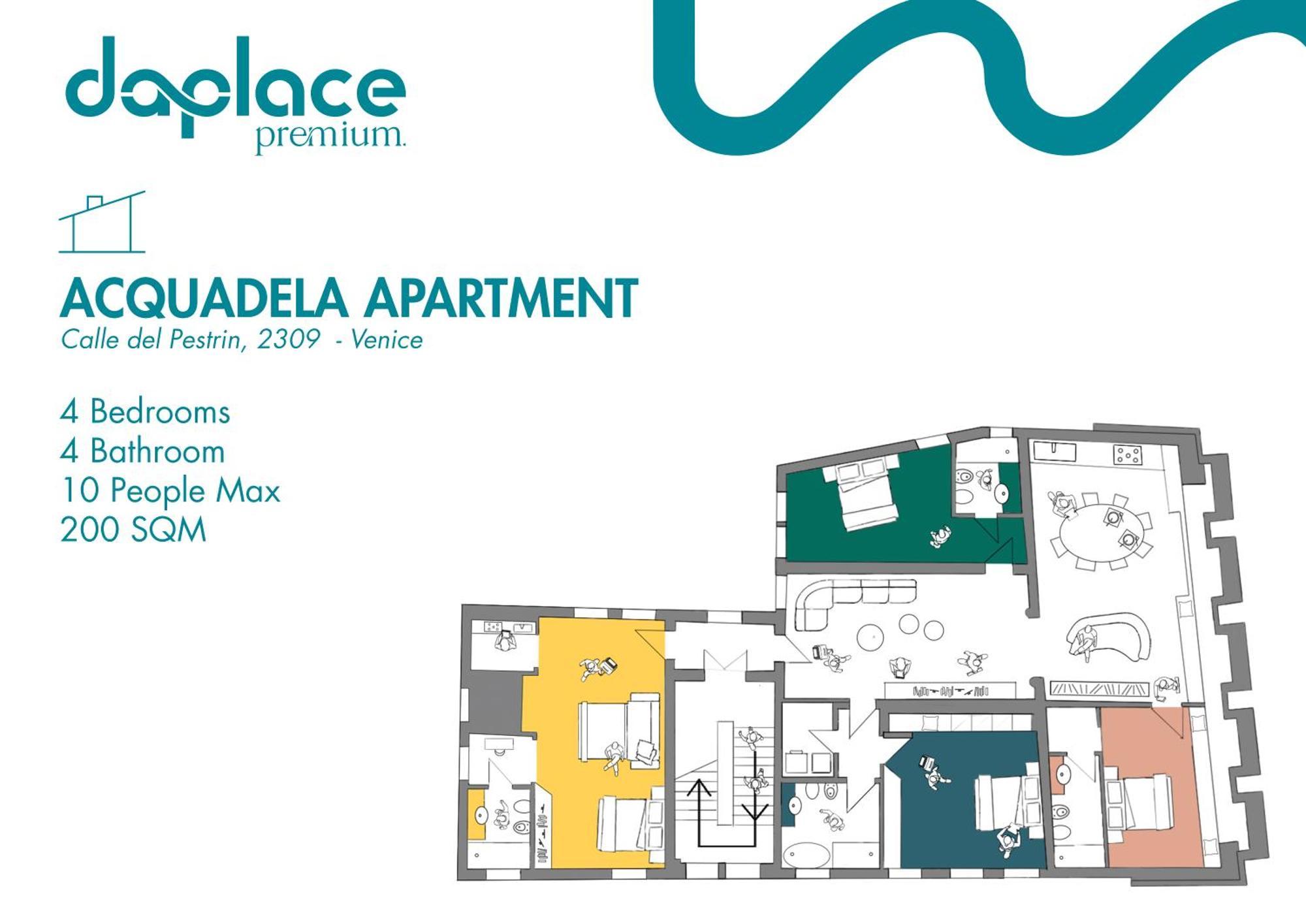 Daplace - Acquadela Apartment Velence Kültér fotó